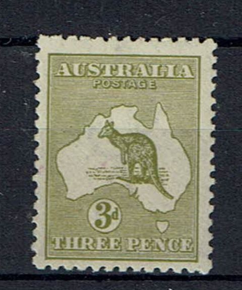 Image of Australia SG 37d LMM British Commonwealth Stamp